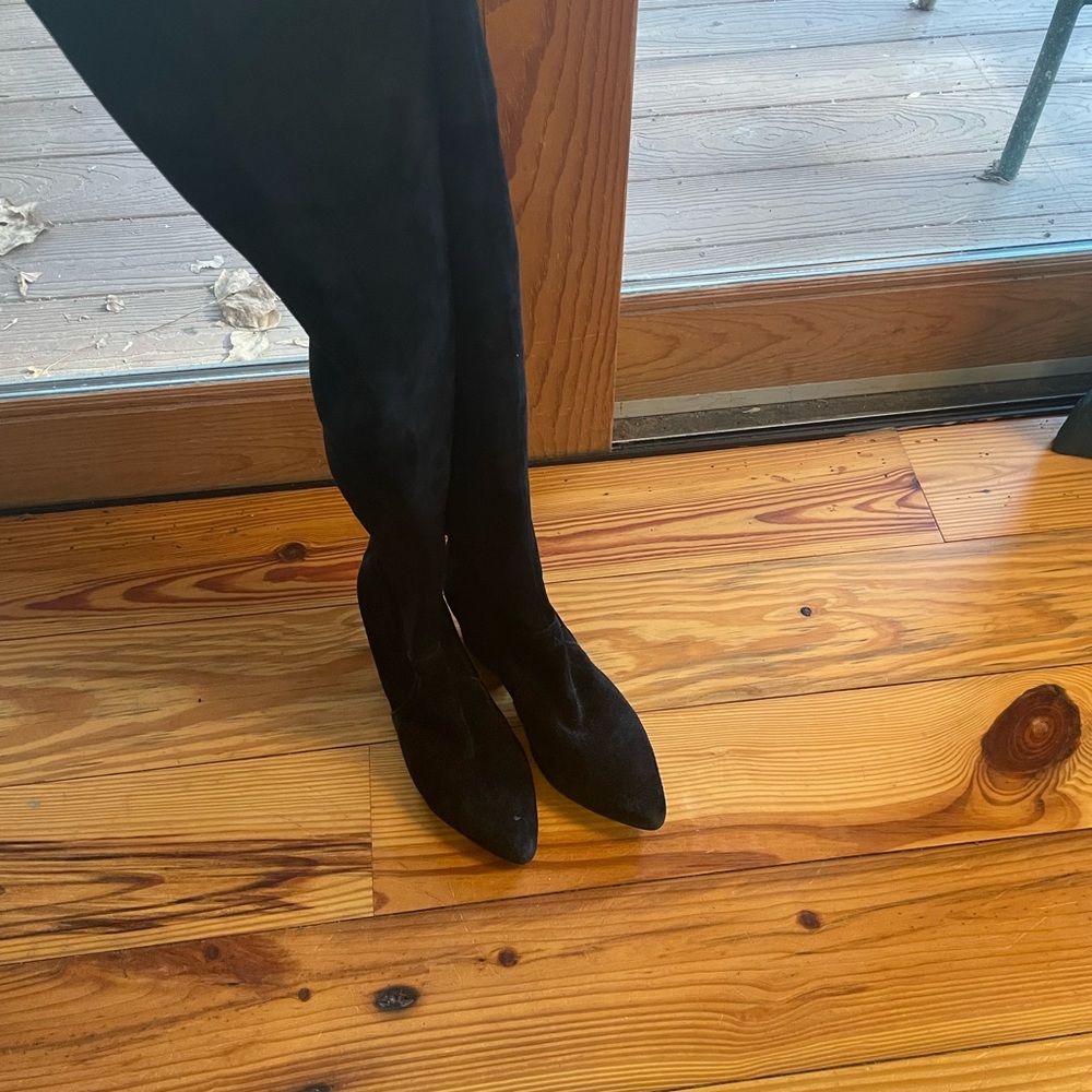 Over the knee boots.